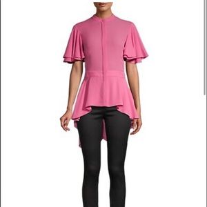 ALEXANDER MCQUEEN Peplum Blouse